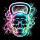 Richmond Athletica skull logo