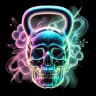 Richmond Athletica skull logo
